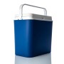 BigDean Kühlbox 24 Liter Blau Weiß Inklusive 6 Kühlakkus Bis Zu 14 Stunden  Kühlung Kühltasche Für Unterwegs Outdoor Thermobox Für Picknick Camping_4
