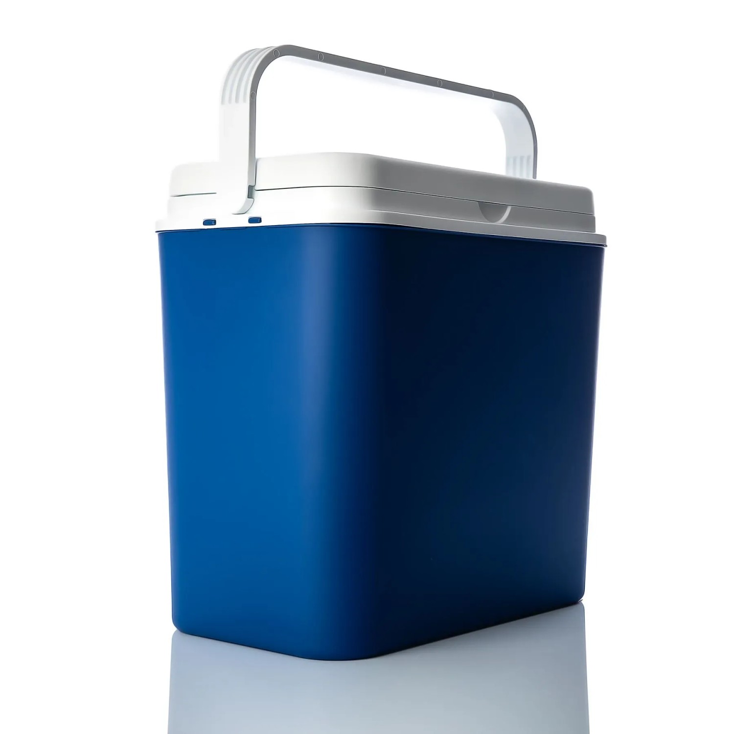 BigDean Kühlbox 24 Liter Blau Weiß Inklusive 6 Kühlakkus Bis Zu 14 Stunden  Kühlung Kühltasche Für Unterwegs Outdoor Thermobox Für Picknick Camping_4