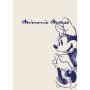 Komar Wandbild: Disney Minnie Mouse, Sweet Dancing, 50x70 cm, beige. Niedliches Kinderzimmer-Bild.