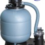 Sandfilteranlage für Gre Stahlwand-Pool, 4 m³/h Durchflussmenge.