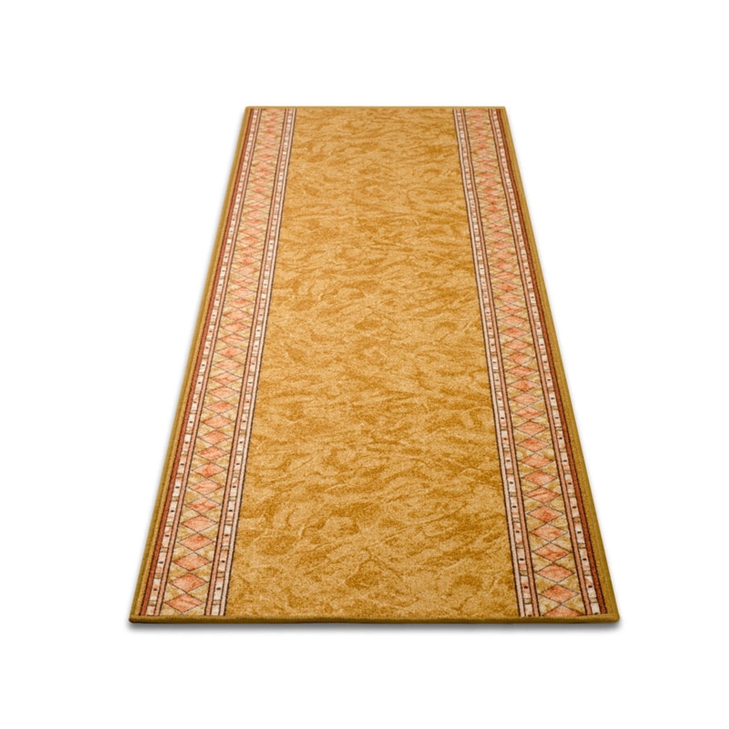 KARAT Teppichläufer Rügen nach Maß Klassischer Wohnteppich Beige 80 x