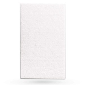 SOTECH Filzgleiter 100 x 165 mm Selbstklebend Weiß