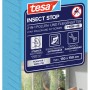 Verpackung des tesa® Insect Stop 2in1 Pollen- und Fliegengitters in Anthrazit für Fenster.