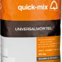 Sack Quick-Mix Universalmörtel, 25 kg, Kalk-Zementmörtel zum Mauern und Putzen.