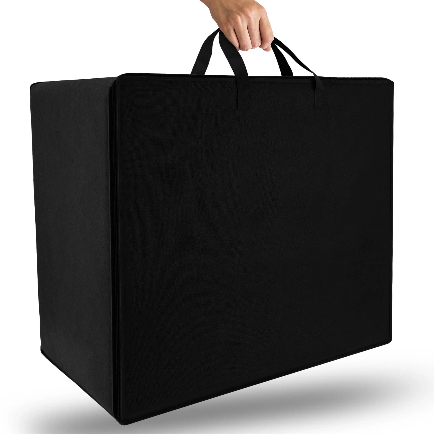 Beautissu VS95 Tragetasche für Visco Klappmatratze 201x90x14cm Schwarz