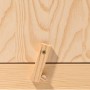 Detailaufnahme: Dobar Wabentransportkiste aus Holz mit Verschluss für ca. 10 Rähmchen.
