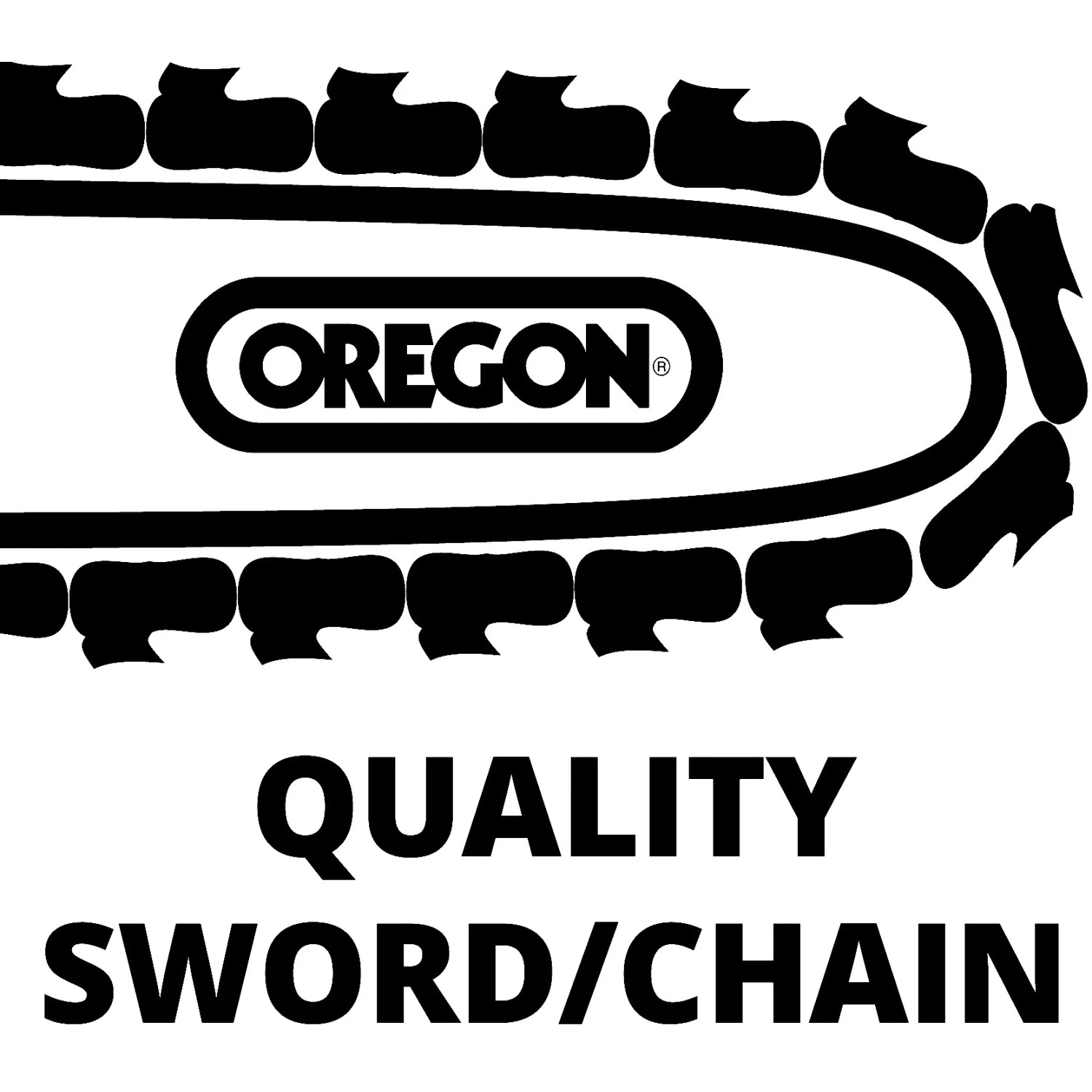 Oregon Schwert und Kette der Einhell Benzin-Kettensäge GC-PC 1435 I TC Kit für beste Schnittergebnisse.