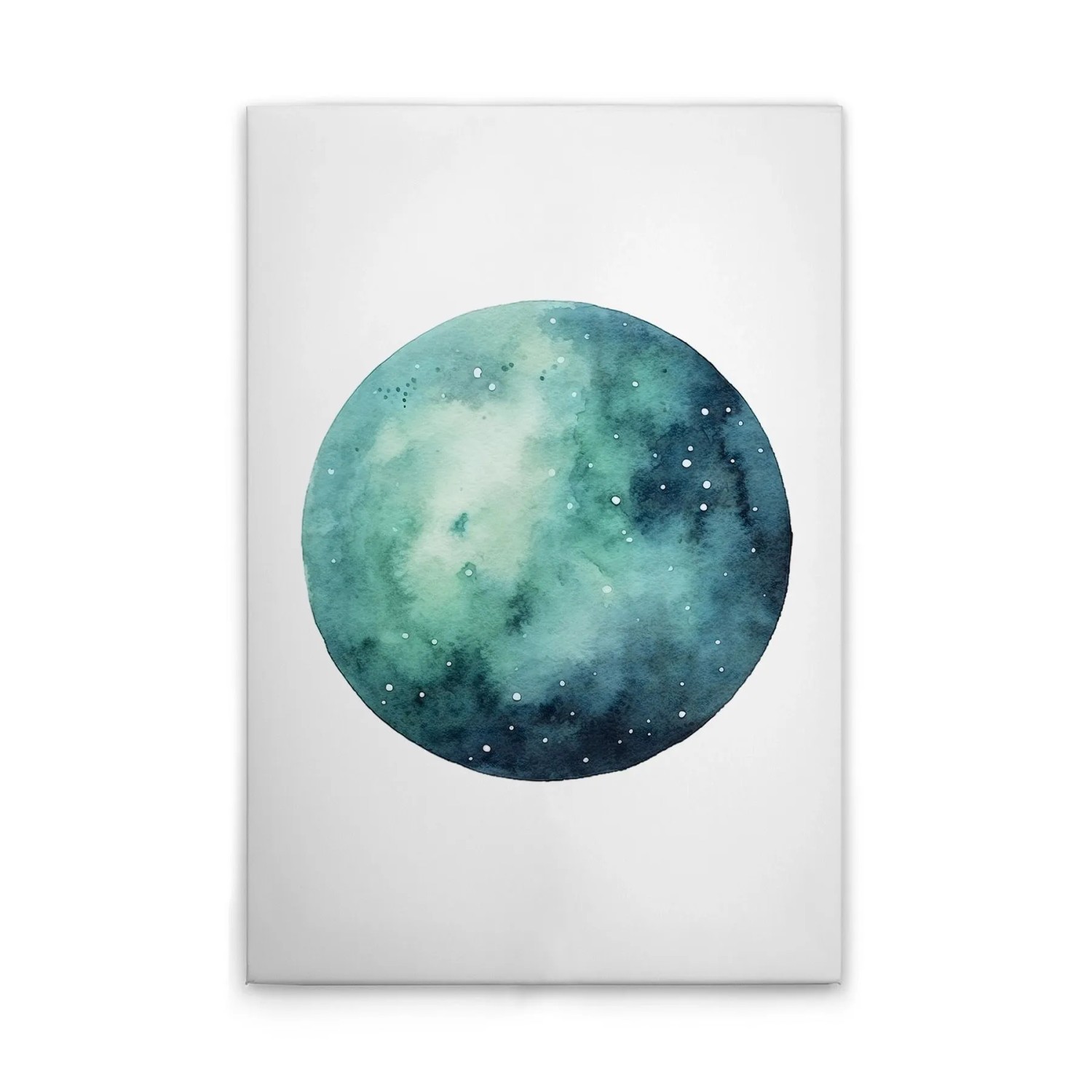 Tadessi Leinwandbild - M1-No.52238 - Grüner Planet - 80 x 120 cm - Querformat