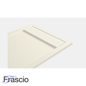 Frascio New Tecnology Duschwanne 90 x 100 cm Beige Vulcano Line