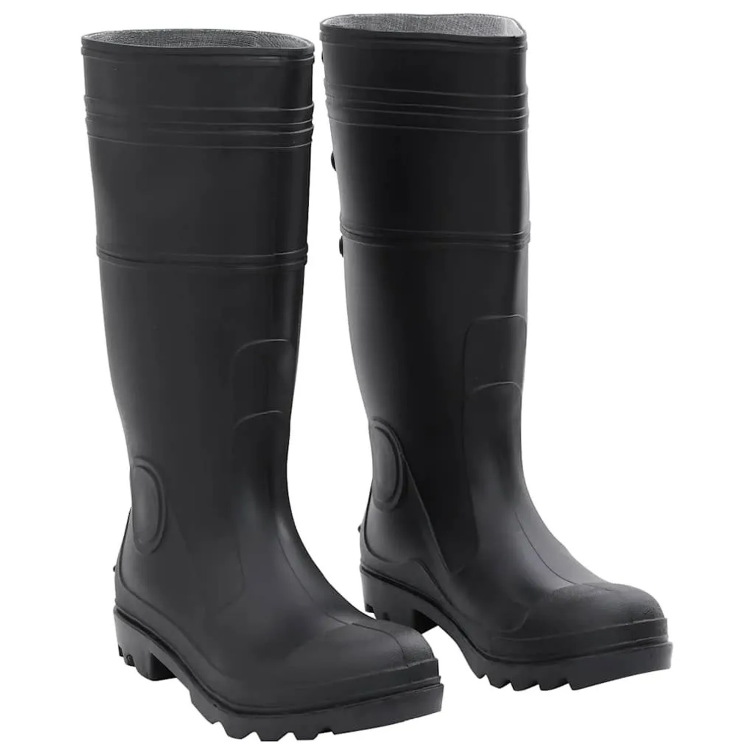 vidaXL Gummistiefel Schwarz Größe 42 PVC 137591