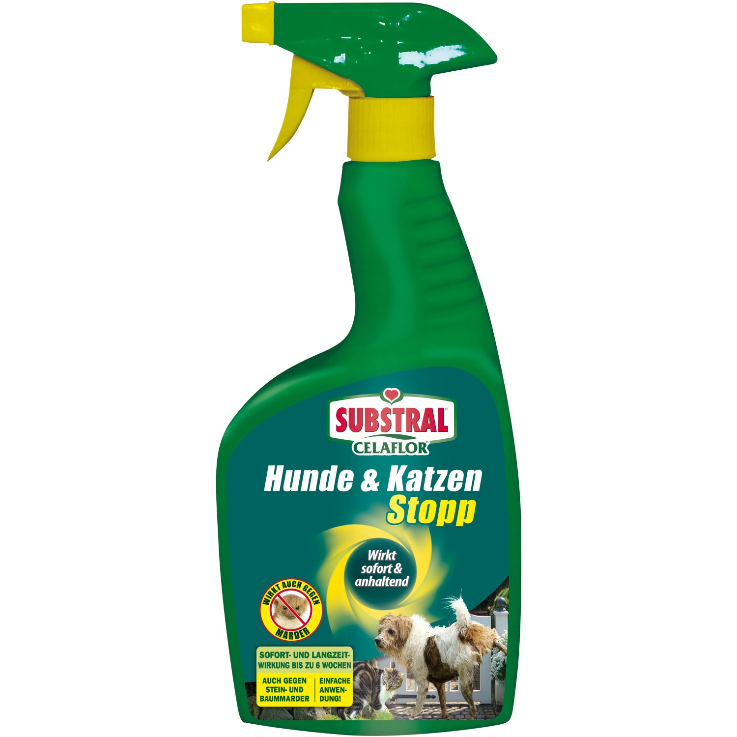 Substral Celaflor Hunde- und Katzen Stopp Spray 500 ml