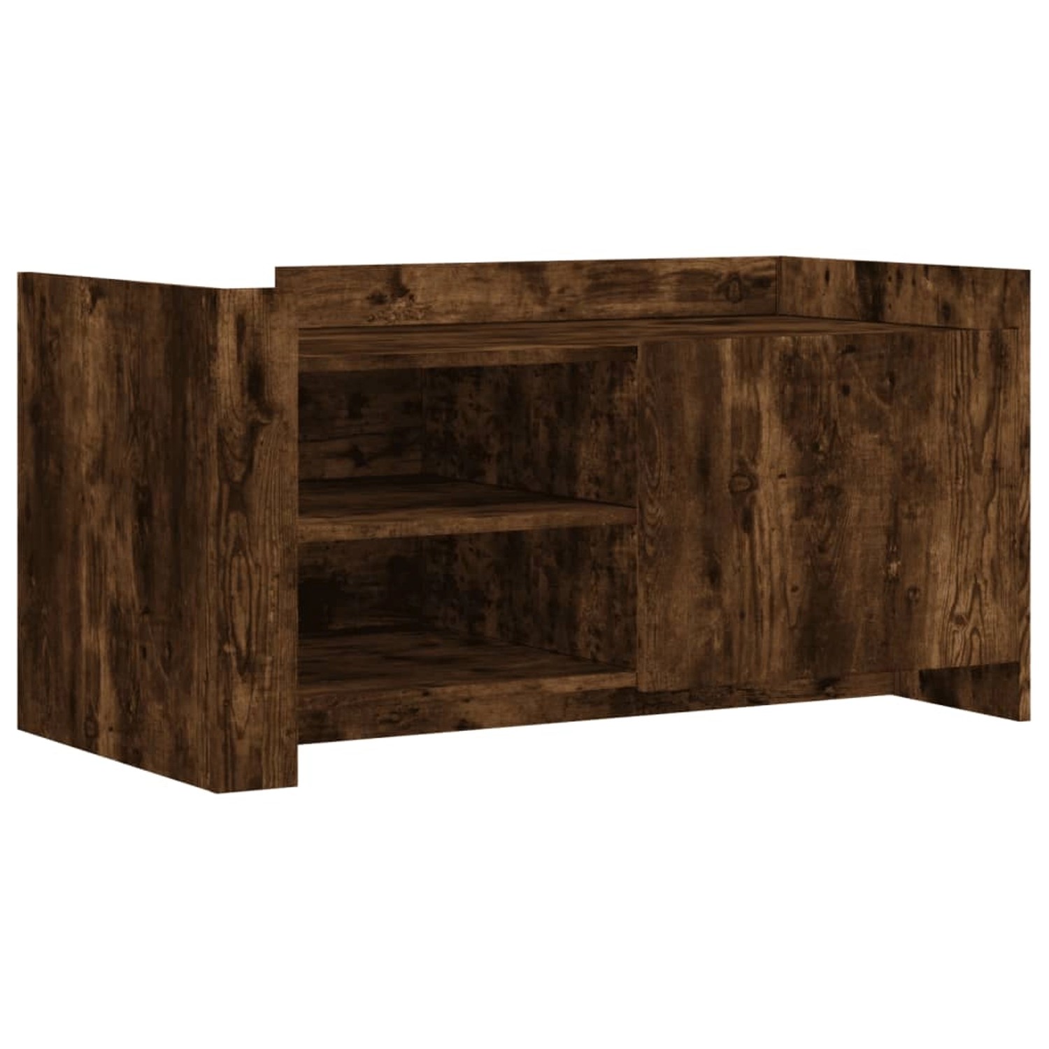 vidaXL Couchtisch Räuchereiche 100x50x50 cm Holzwerkstoff 848364 günstig online kaufen