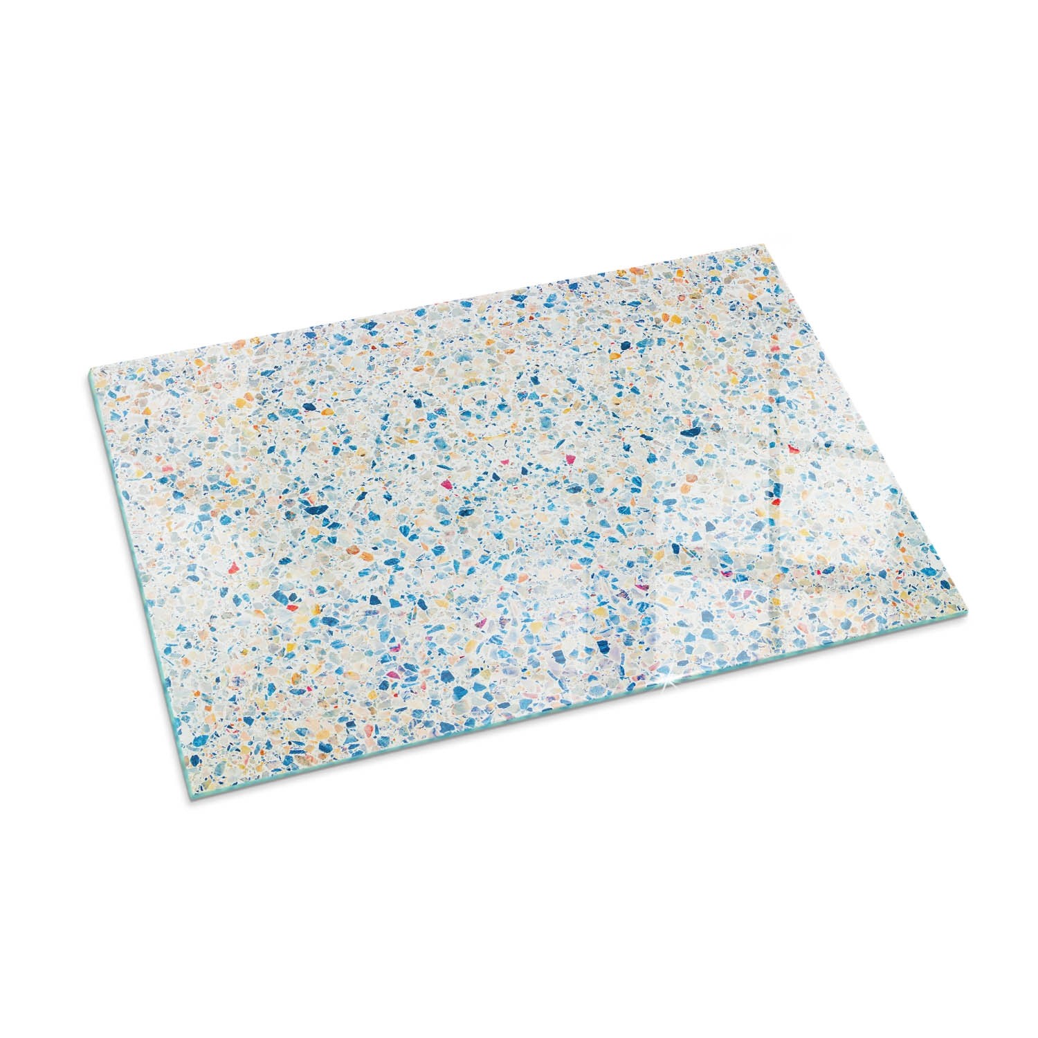 Tulup Glasplatte für Kamin Abstraktes Texturmuster Funkenschutzplatte Kamin günstig online kaufen