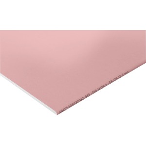 Knauf Sonicboard Schallschutzplatte, 12,5 mm GKF, rosa Gipskartonplatte für Schallschutz.