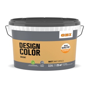OBI Design Color Orient, 2,5 l, matte, farbige Innenfarbe für Wände.