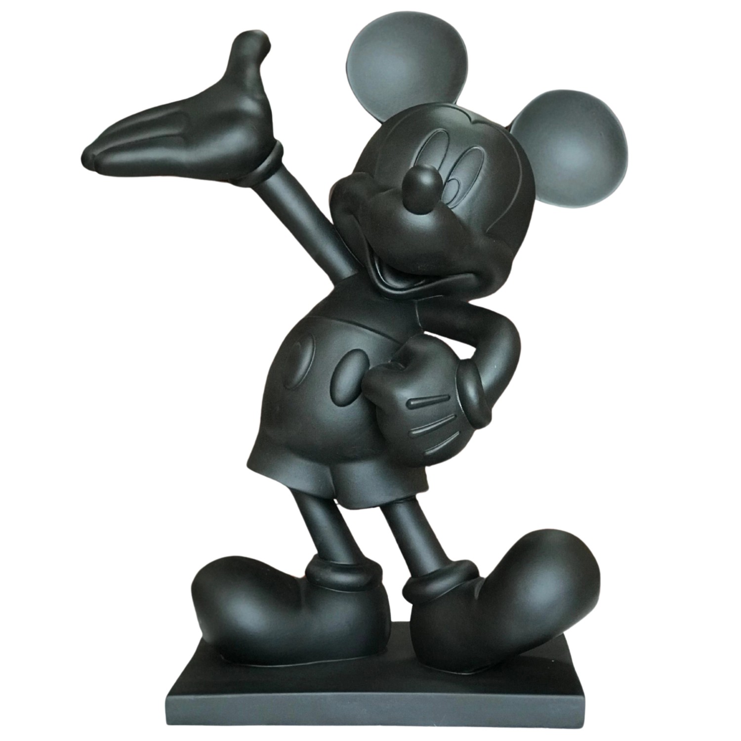 Disney Gartenfigur Mickey 45 cm x 37 cm x 19 cm Schwarz günstig online kaufen