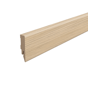 Egger Sockelleiste L685 Kubisch für Fußboden Ortega 6 cm Eiche Natur