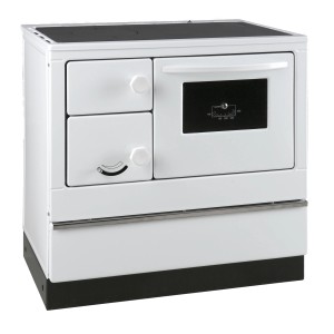 Thorma Küchenofen ÖKONOM 85/FIKO, Stahl, 7 kW, mit Kochplatte und Backofen.