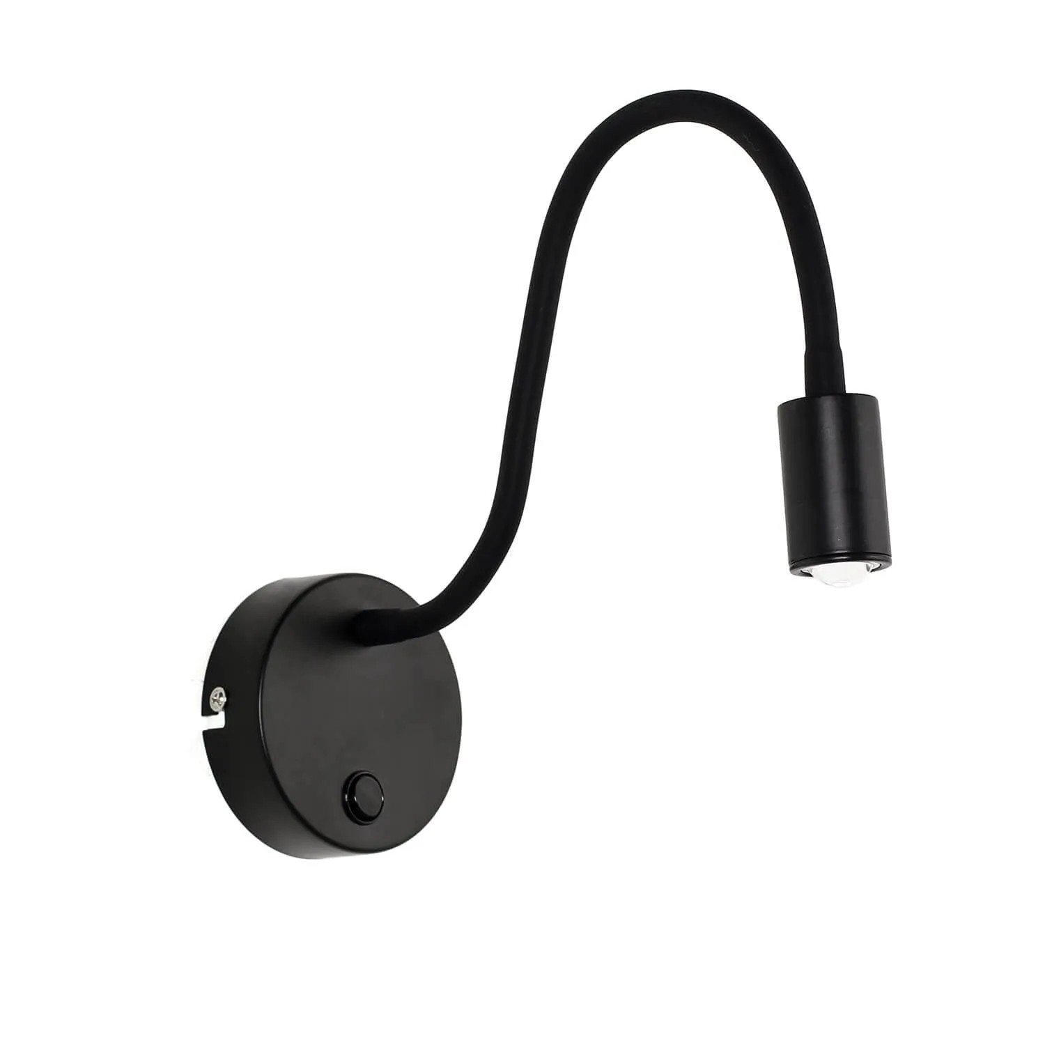 EASYLIGHT Wandlampe LED Flexarm Schalter Schwarz Zum Lesen günstig online kaufen