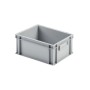 Graue Eurobox (16L) im 10er-Set mit Deckel und Griff. Ideal als Transportbox und zur Aufbewahrung.
