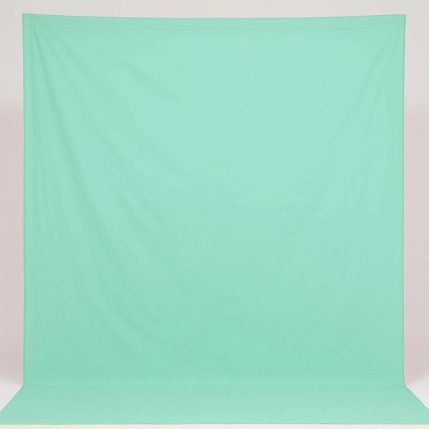 Walimex Stoffhintergrund Mintgrün 2,85X6M 140G/M² Baumwolle Foto Hintergrund_5