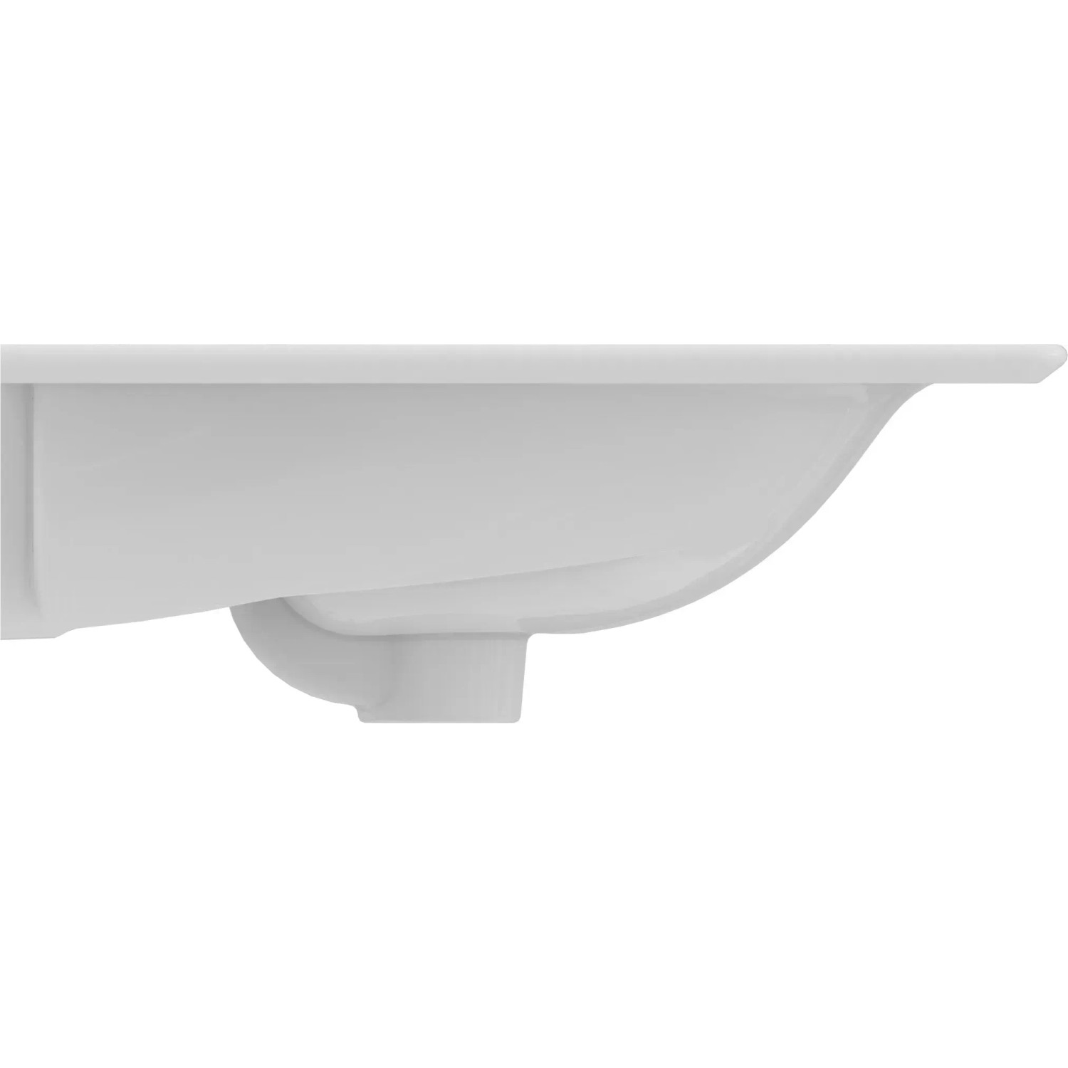 Ideal Standard Möbelwaschtisch Connect Air 64x46 cm 1 Hahnloch mit 