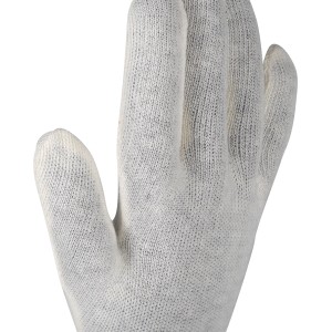 OX-ON Handschuh Knitted Basic 13000 Beige Gr. 08, Strickhandschuh aus Baumwolle/Polyester.