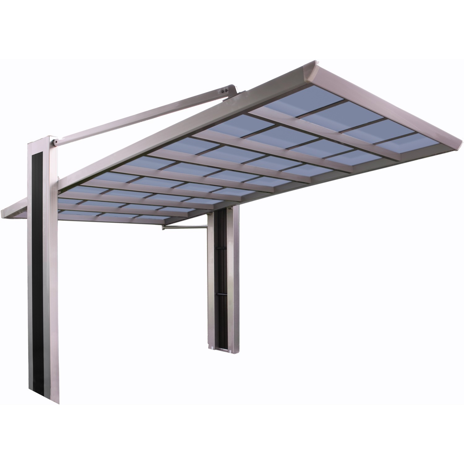 Ximax Carport My-Port Typ 2458 Typ 60 Edelstahl-Look 243 x 579cm Sonderfert günstig online kaufen