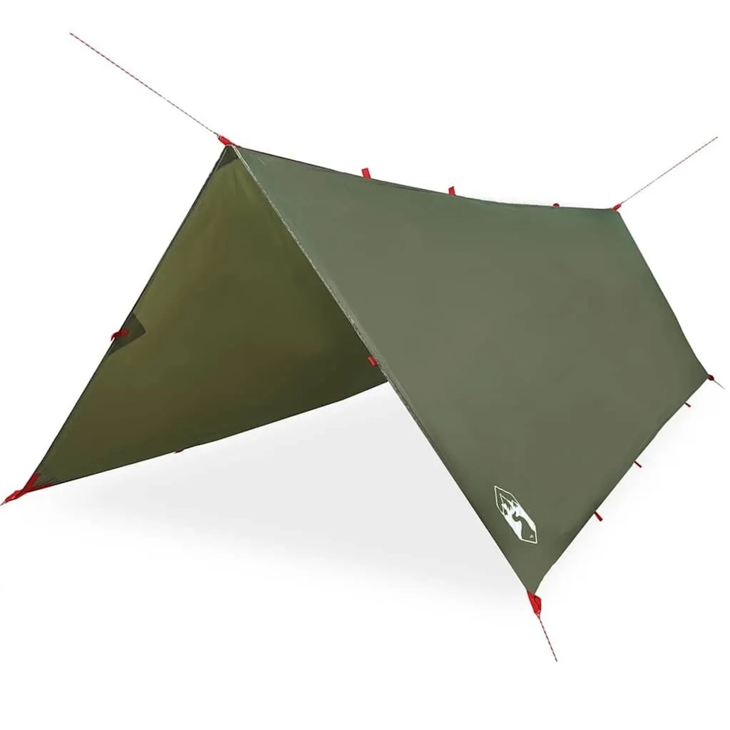 vidaXL Tarp Olivgrün 406x306 cm Wasserdicht 4009597