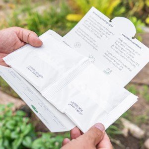 Nematoden gegen Gemüseschädlinge: Zwei Packungen zur Schädlingsbekämpfung im Garten.