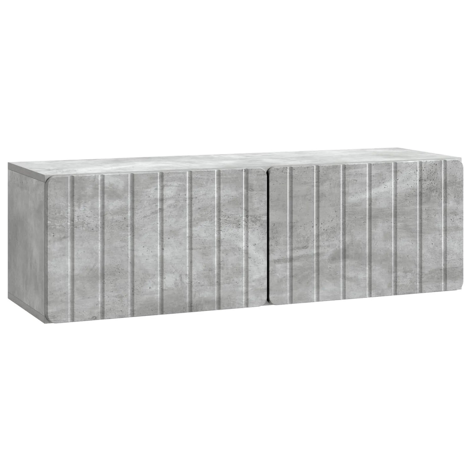vidaXL Wandmontierter TV-Schrank Betongrau 98 x 31 x 30 cm 898388