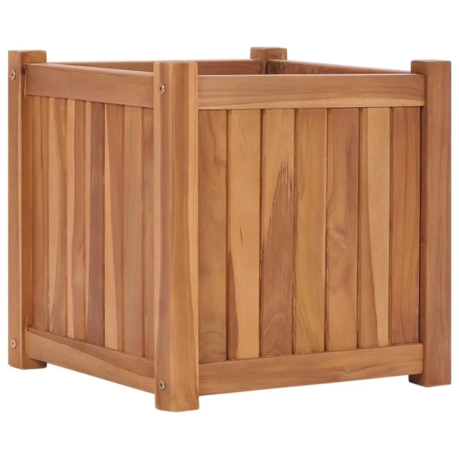 vidaXL Hochbeet 40x40x40 cm Massivholz Teak 48965