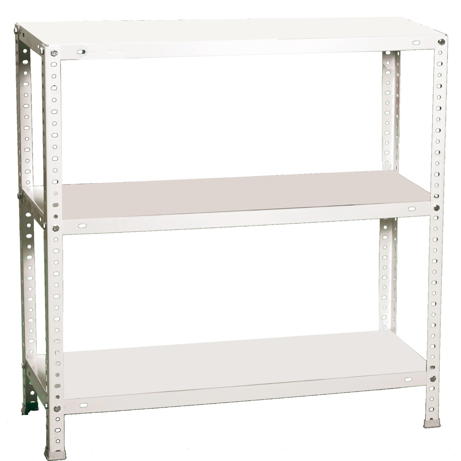 PROREGAL Schraubregal Panda Mini HxBxT 90 x 110 x 50 cm Fachlast 75 kg Weiß günstig online kaufen