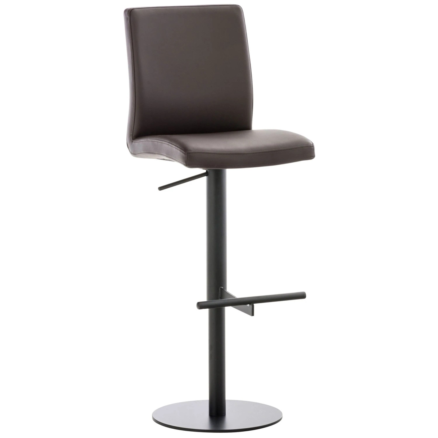 CLP Barhocker Cadiz Kunstlederbezug Braun/Schwarz