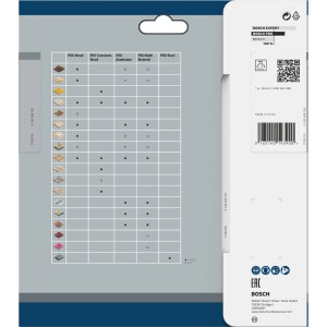 Bosch Optiline Wood Kreissägeblatt, 160 mm, für präzise Holzschnitte.