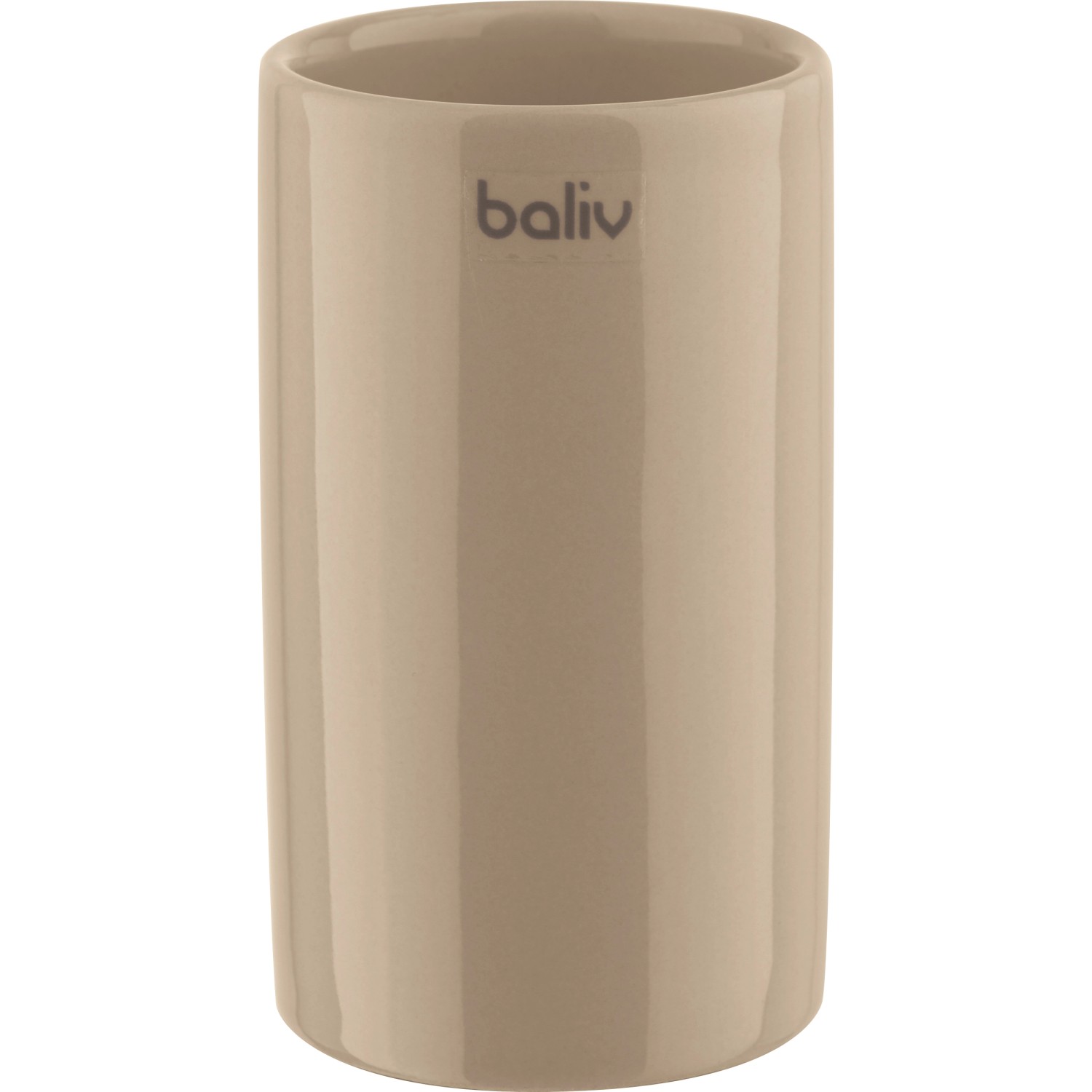 baliv Zahnputzbecher Keramik Beige