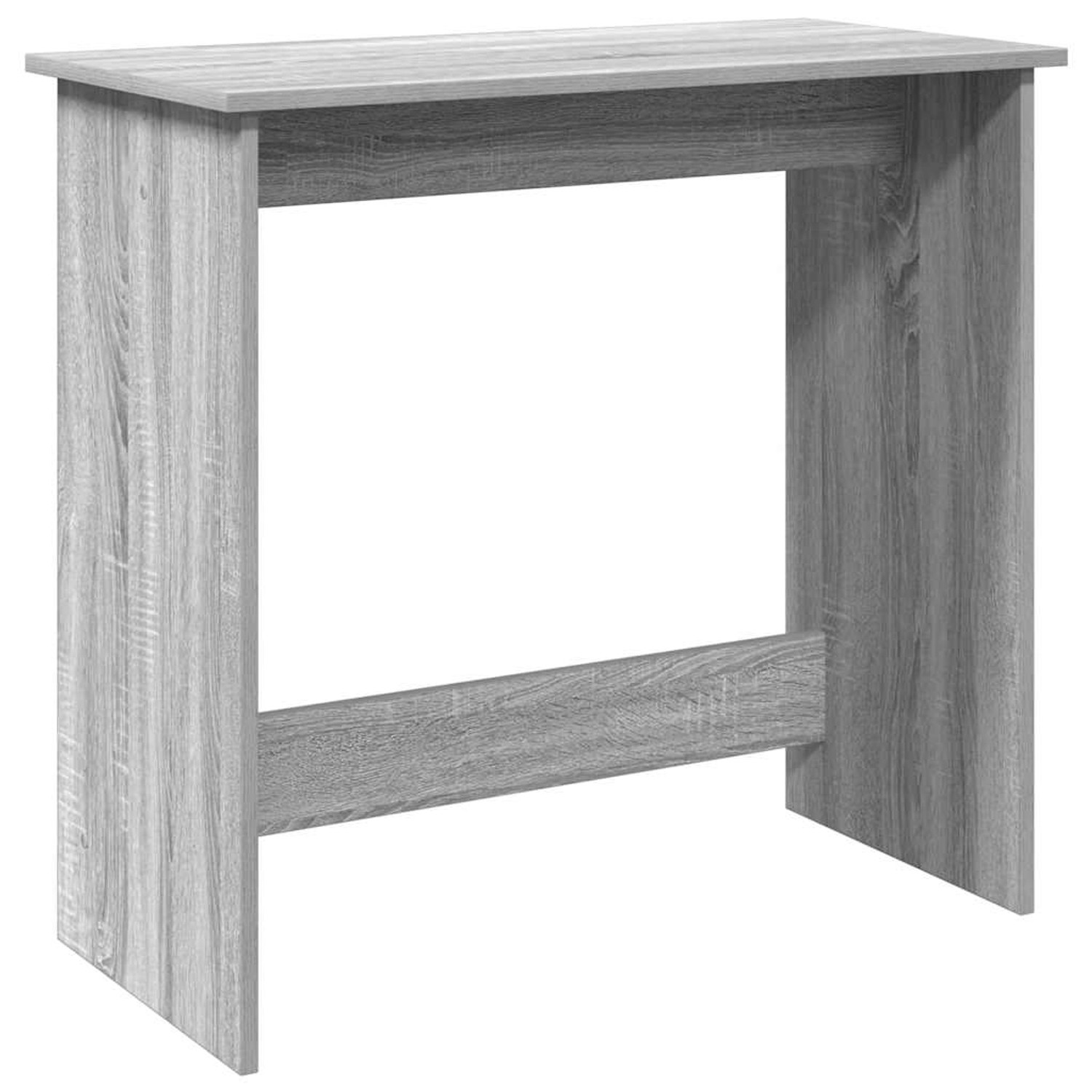 vidaXL Schreibtisch Grau Sonoma 80x40x75 cm Holzwerkstoff 860459 günstig online kaufen