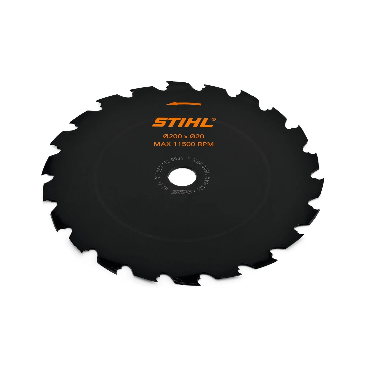 Stihl Kreissägeblatt WoodCut Meißelzahn High-Performance Orange-Grau