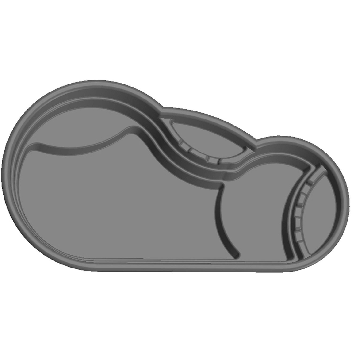 Eheim Teichbecken Lake 500 l Anthrazit 52 cm x 190 cm x 105 cm kaufen