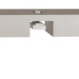 Mydeco Gardinenstangen-Halterung Go, 2-läufig, Edelstahl-Optik, für Stilgarnituren.