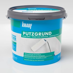 Knauf Putzgrund 5l im Eimer, Grundierung für Dekorputze.