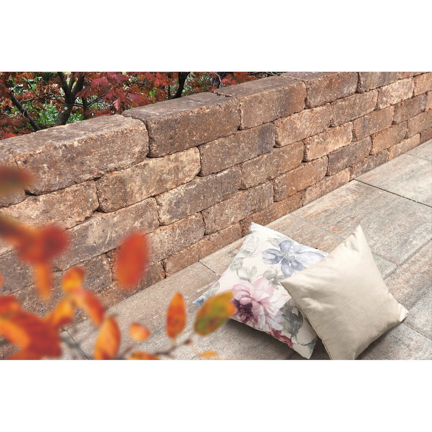 Diephaus Mauerstein Collo Herbstlaub 30 cm x 15 cm x 12,5 cm kaufen bei OBI