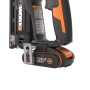 Worx Akku-Tacker WX843 mit PowerShare Akku. Ideal für Klammern und Nägel.