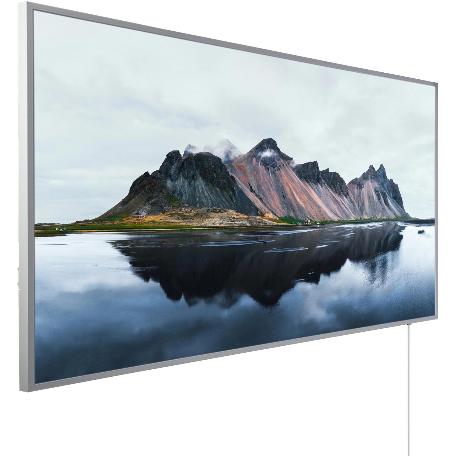 Könighaus Infrarotheizung Panorama-Serie 60 cm x 100 cm 600 W Berg und See günstig online kaufen