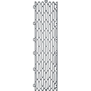 Dunkelgraues Florco Expansionsteil für 40x40 cm Klickfliesen, Detailansicht.