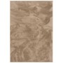 Pergamon Hochflor Teppich Melia Taupe, 200x290cm, super soft und luxuriös.