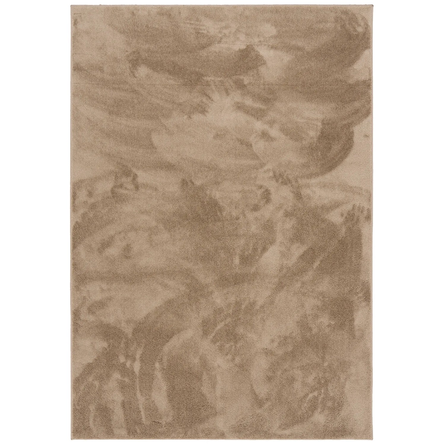 Pergamon Hochflor Teppich Melia Taupe, 200x290cm, super soft und luxuriös.