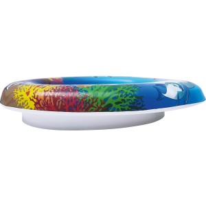 Kinder-WC-Sitz Ocean aus Kunststoff mit bunten Seetiermotiven.