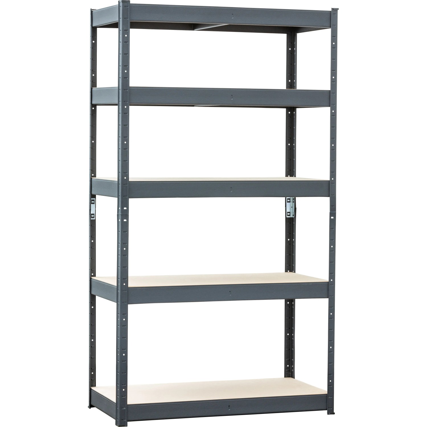 Metall-Schwerlastregal HEAVY Lackiert 180 cm x 90 cm x 45 cm