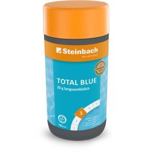 Steinbach Multifunktionstabletten Total Blue, 1 kg, für Pool Desinfektion.